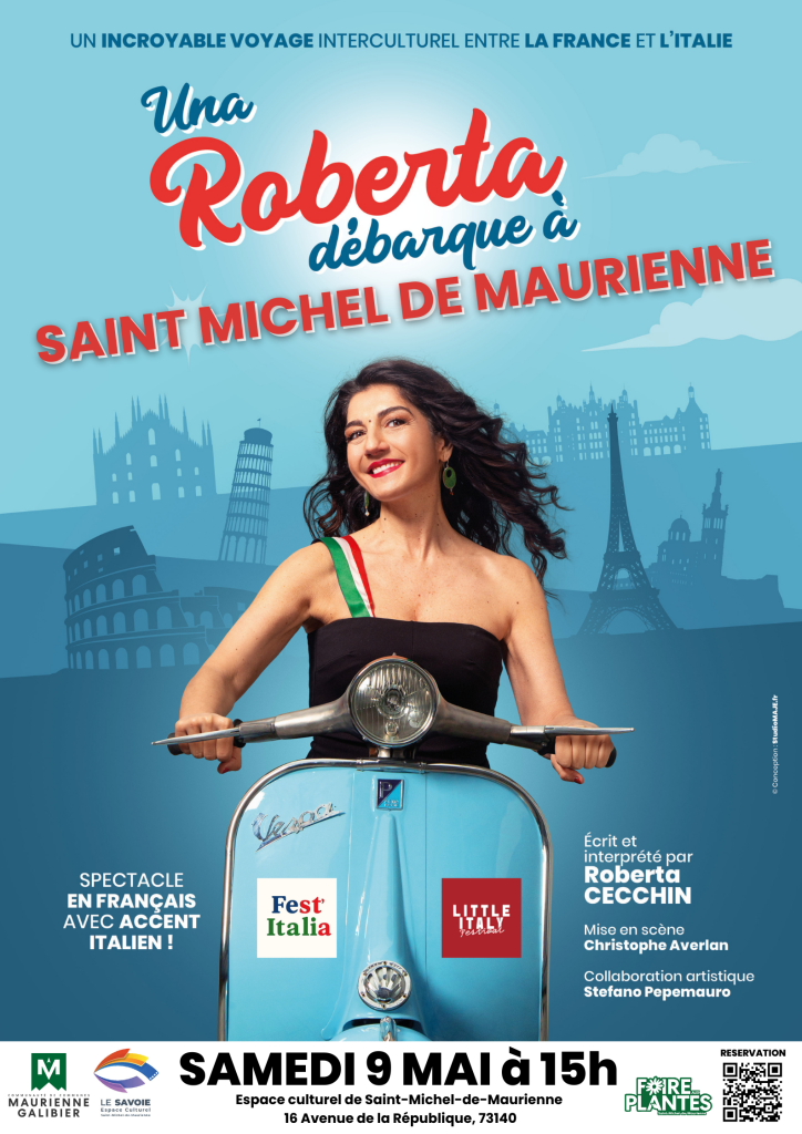 Una Roberta debarque a SAINT MICHEL DE MAURIENNE_Affiche A2